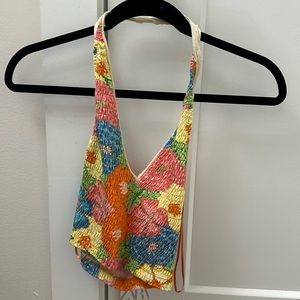 Zara halter tank top